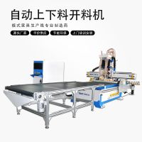 河南 门板雕刻机 圆盘换刀加工中心 定制家具开料机